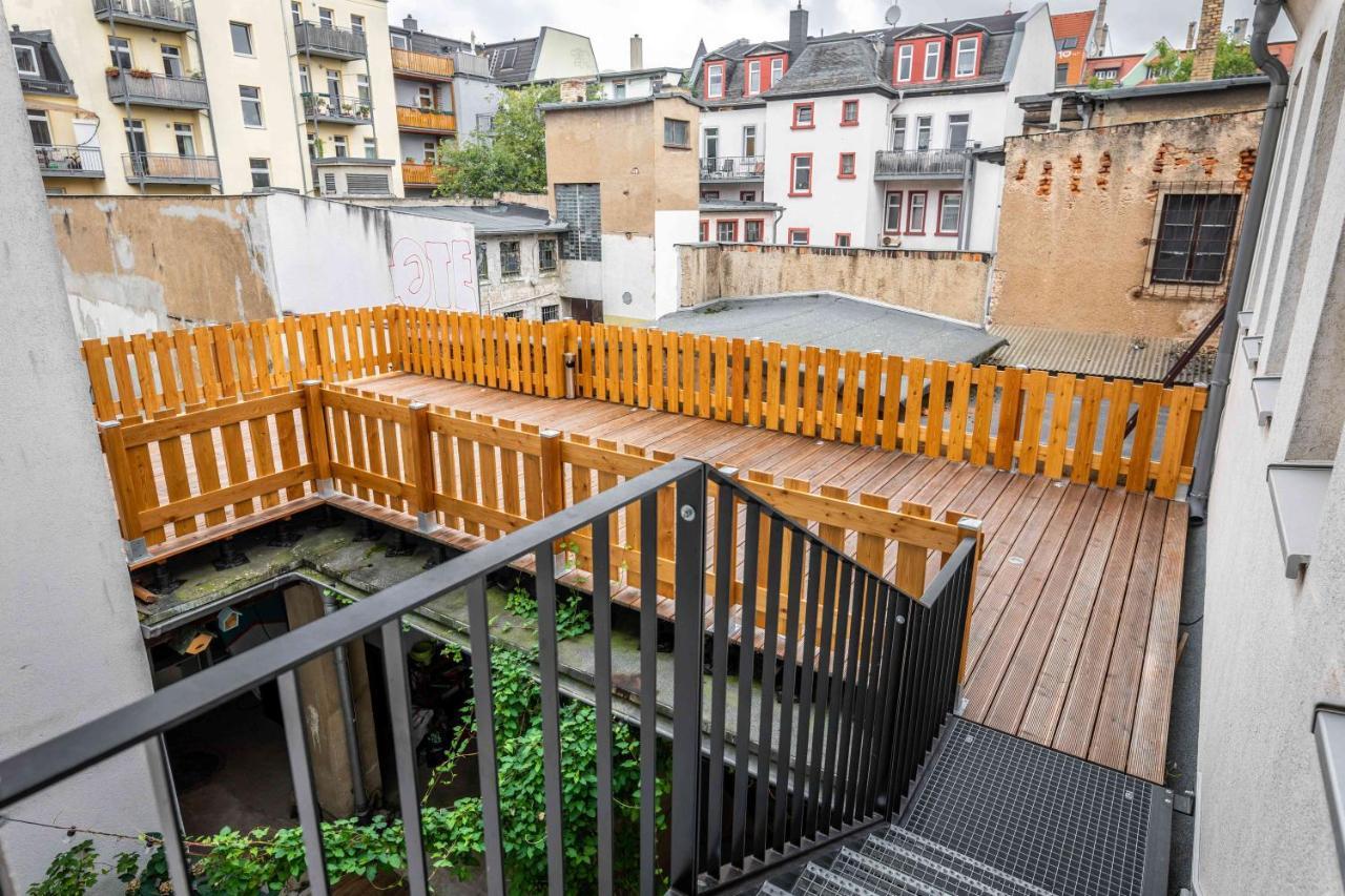 Grosser Terrassentraum In Klein Venedig Лайпциг Екстериор снимка